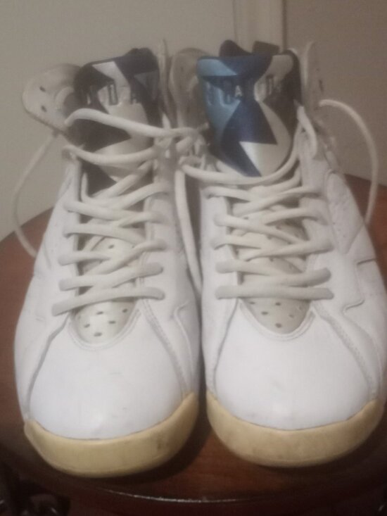 Air Jordan 7 Retro French Blue White University Blue 304775-107 2014 Size 10.5 main image 10